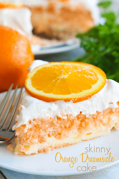 Skinny+Orange+Dreamsicle+Cake.+#recipe+#dessert+#healthy+
highheelsandgrills.com
